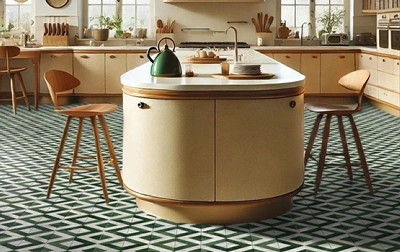Transformez votre cuisine avec un sol PVC tendance et éco-conçu !