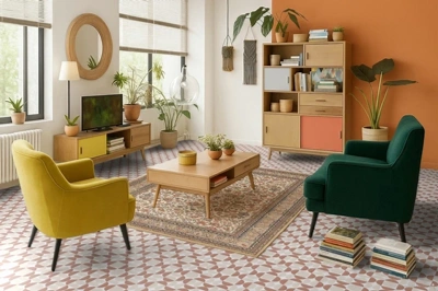 Le style rétro revisité : la tendance déco qui fait vibrer nos intérieurs