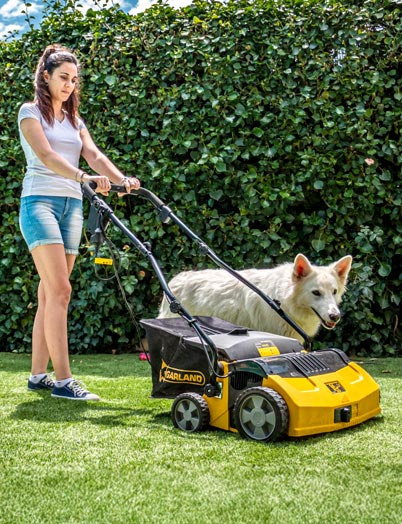 Brosseuse gazon synthétique pour Pros