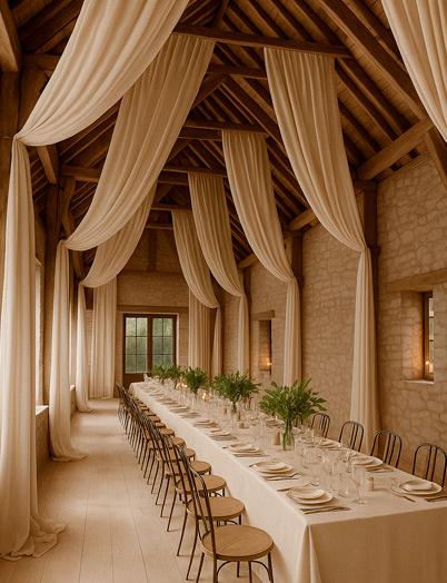 Tissus mural ignifugé