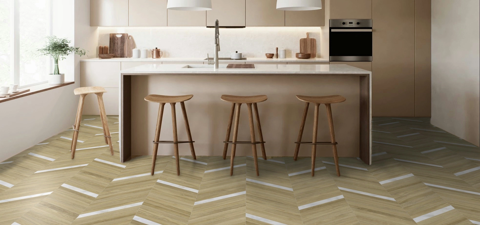 Bannière conseil : Transformez votre cuisine avec un sol PVC tendance et éco-conçu !