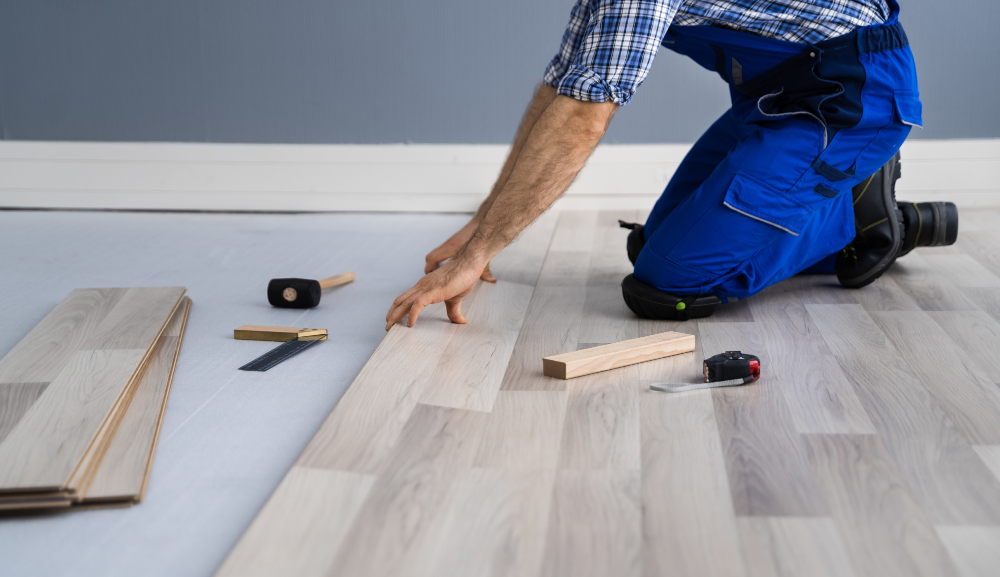 Bannière conseil : Pose parquet stratifié et parquet flottant