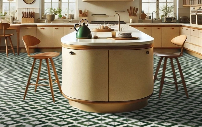 Transformez votre cuisine avec un sol PVC tendance et éco-conçu !