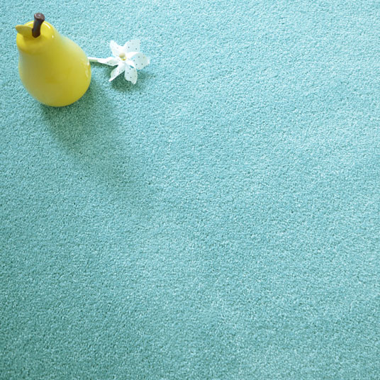 Tapis de sol antidérapant en lin moucheté bleu et blanc - Texture