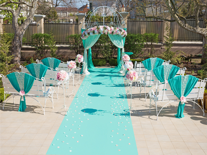Moquette Stand Event - Turquoise - Mariage