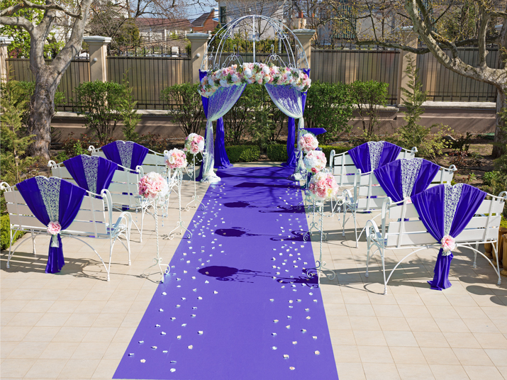 Moquette Stand Event - Violet - Mariage