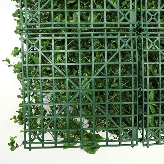 Mur végétal artificiel Prairie intérieur et extérieur - grille d'accroche