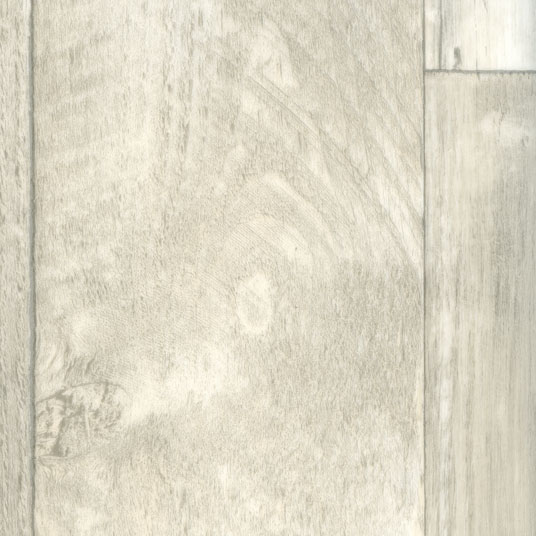 Sol PVC Smart - Atelier aspect bois vintage blanc - Sans perspective
