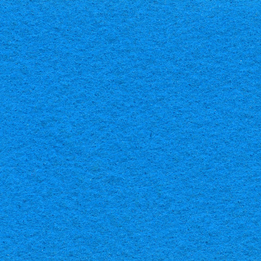 Moquette filmée Stand Event - Bleu azur