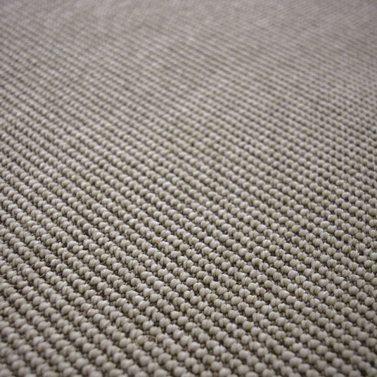 Tapis sur mesure tissé plat Mahé - Naturel