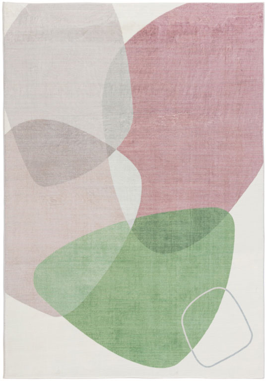 Tapis doux en fausse fourrure - Silky - Lapin Gris - 120 x 170 cm