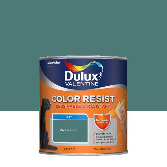 Dulux Valentine Color Resist - Murs&Boiseries - Mat Vert Profond