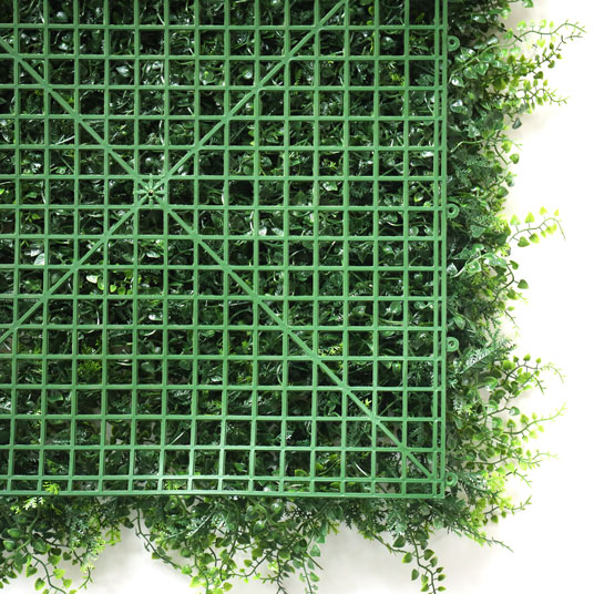 Mur végétal artificiel 1m x 1m - Fougère - composition
