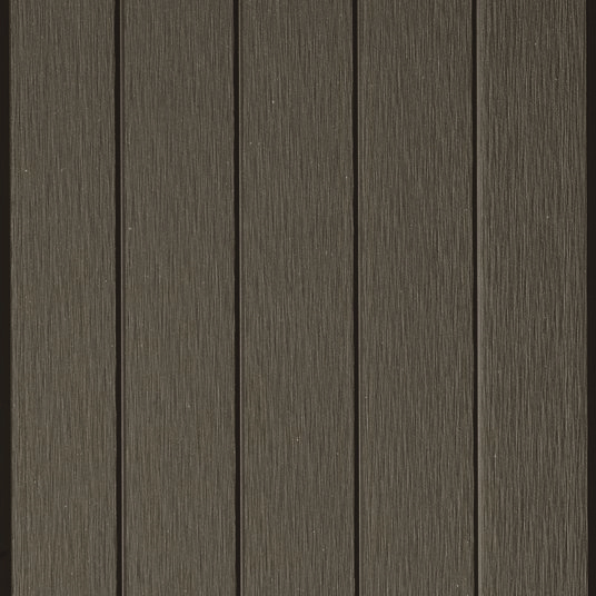 Lame terrasse en bois composite - Brun foncé - zoom