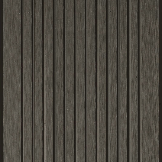 Lame terrasse en bois composite - Brun foncé - Sans perspective