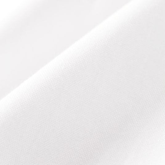 Coton gratté ignifugé couleur blanc