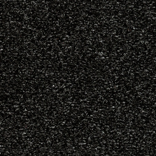 Tapis Paillettes Star noir ganse coton noire - Sans perspective