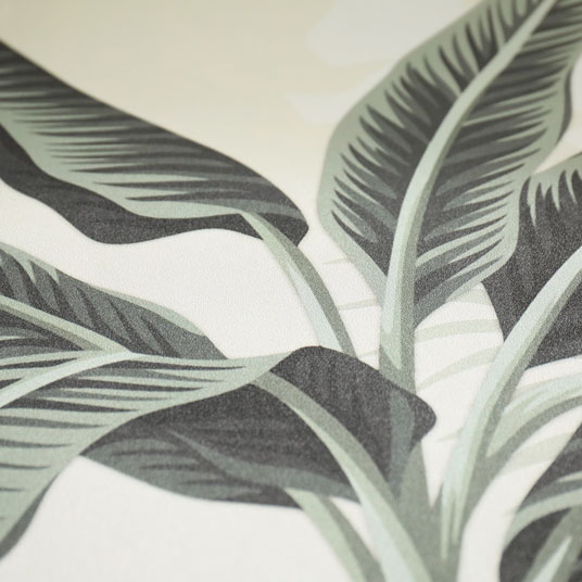 Papier peint panoramique - Format L - Palmeraie tropicale - feuille