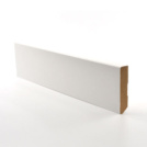 Decoweb.com vous recommande : Plinthe blanche à peindre pour parquet contrecollé - 6 cm