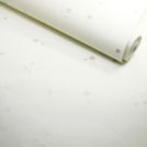 Decoweb.com vous recommande : Papier peint vinyle expansé sur intissé - Classique Chic - Pois blanc satiné