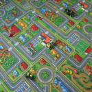 Vous aimerez aussi : Moquette de jeu enfant - Circuit de voiture - Ville