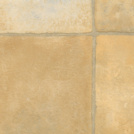 Sol Vinyle First - Imitation carrelage beige