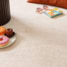 Visuel - Tapis sur mesure en polyester recycl - Re-life - Beige nude