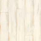 Sol Vinyle Textile économique - Parquet bois peint patiné - Crème