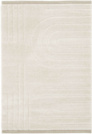 Tapis en relief géométrique - Andréa - Écru et beige naturel