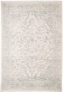Tapis  motif oriental en tissu chenille recycl -Camlia -Gris