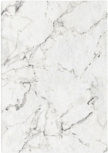 Tapis motif Blanc marbr - Veinage gris