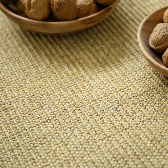 Tapis sur mesure Sisal Yucatan - Blanchi