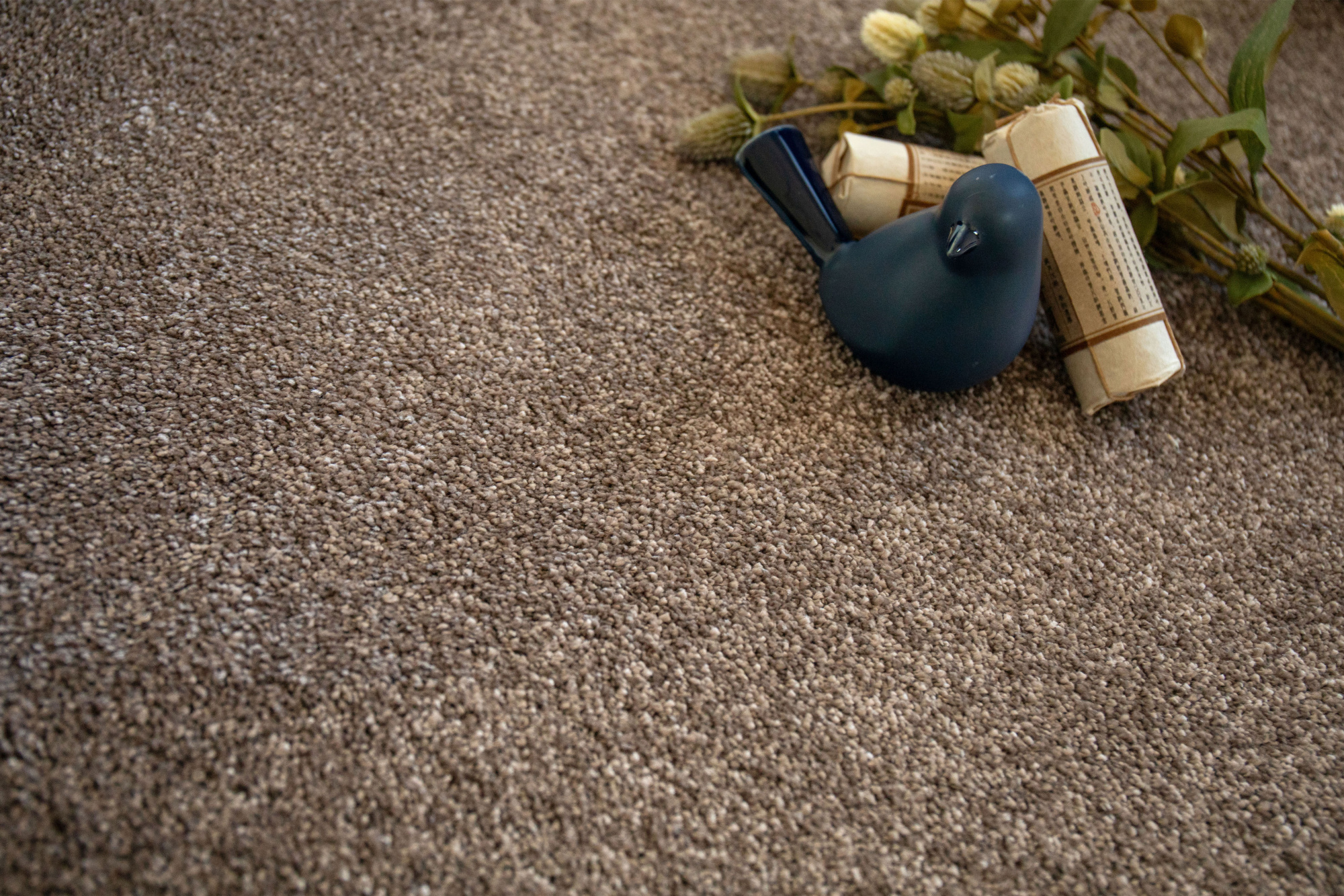 Moquette Select Chocolat – Velours dense et doux au coloris brun naturel