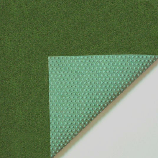 Moquette outdoor sur plots - envers