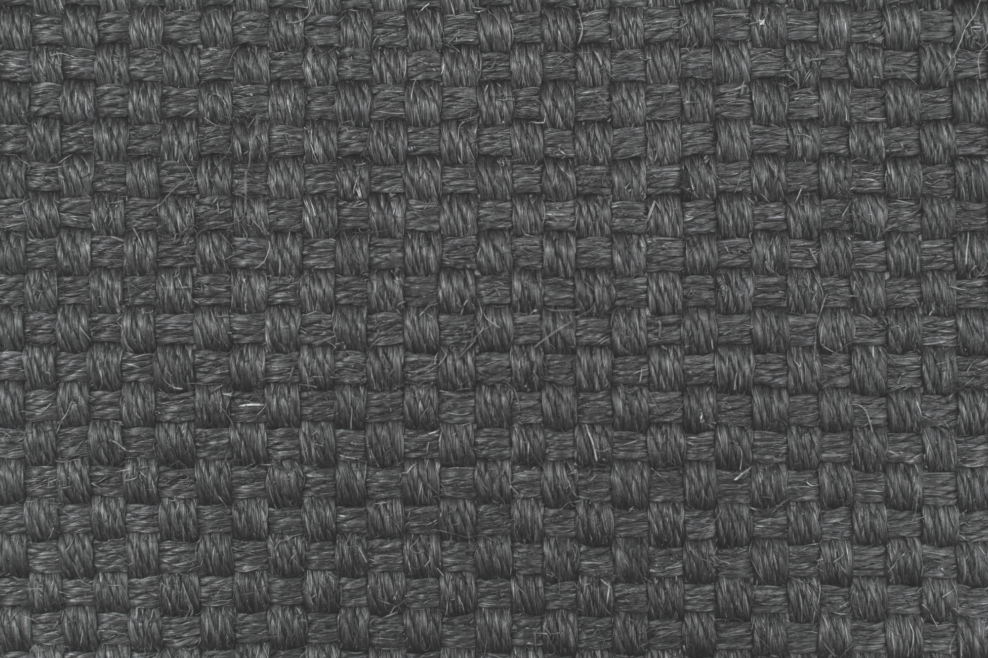 Tapis sur mesure Sisal - Bahia - Anthracite
