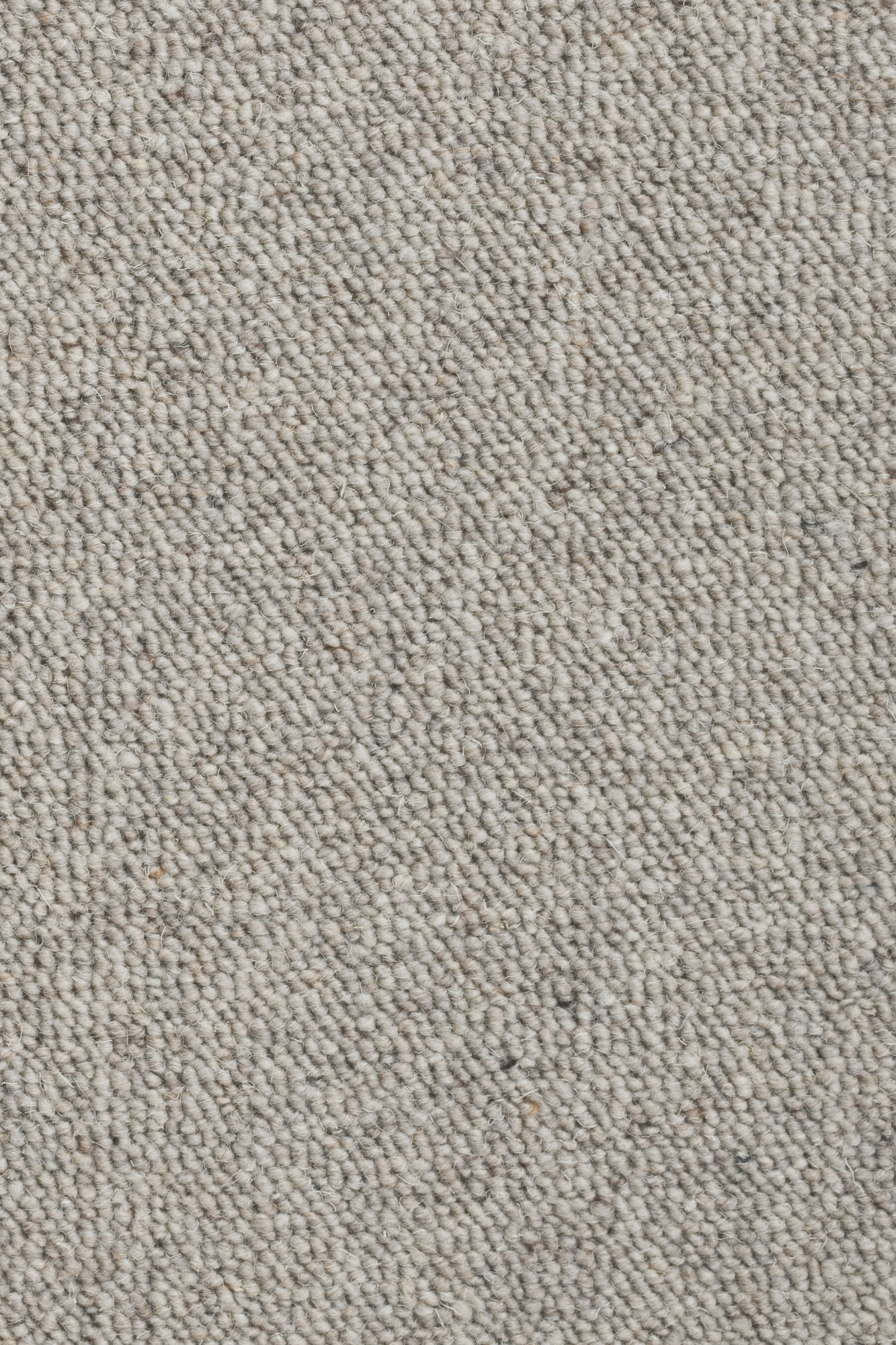 Tapis sur mesure pure laine vierge bouclée - Mallow - Grège