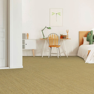 Tapis sur mesure Sisal Kidara grosses boucles - Naturel