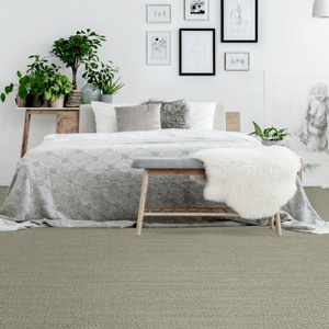 Tapis sur mesure Sisal Kidara grosses boucles - Naturel