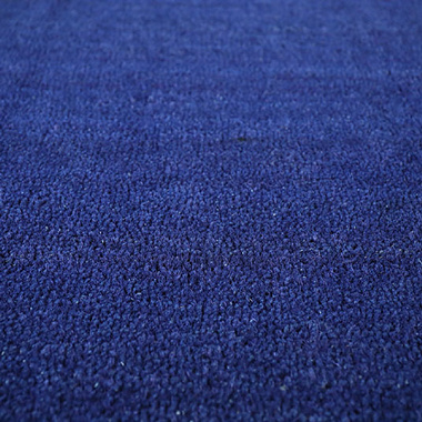 Tapis sur mesure Paillasson Brosse Coco 17mm - Bleu