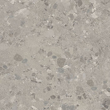 Sol Vinyle Textile Grande largeur - Aspect pierre naturelle - Ceppo di Grè gris