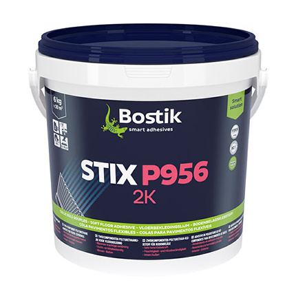Colle haute performance bi-composants Bostik pour sols souples ou rigides - 6 kg