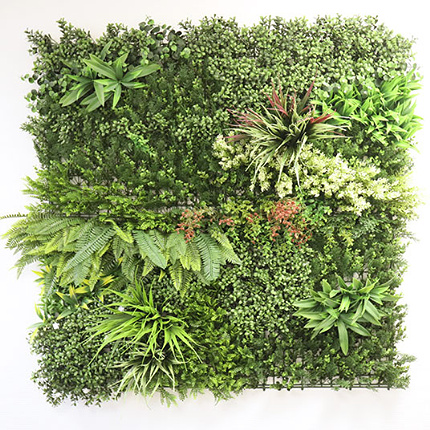 Mur végétal artificiel - Printemps poétique