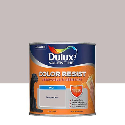 Dulux Valentine Color Resist - Murs&Boiseries - Mat Taupe Clair