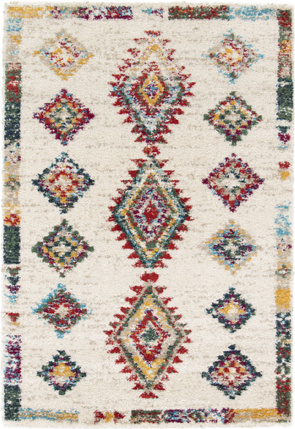 Tapis motif berbre - Kaya - Multicolore