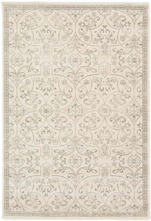 Tapis  motif floral oriental - Arabesque - cru