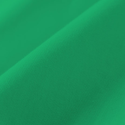 Coton gratté ignifugé couleur vert moyen
