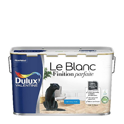 Dulux Valentine Le Blanc Finition Parfaite - Rsultat excellent - Mat Blanc