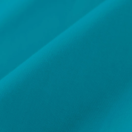 Coton gratté ignifugé couleur bleu atoll