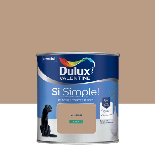 Dulux Valentine Si Simple! - Peinture toutes pièces - Satin Le Camel