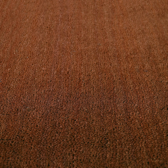 Tapis sur mesure Paillasson Brosse Coco 17mm - Rouille